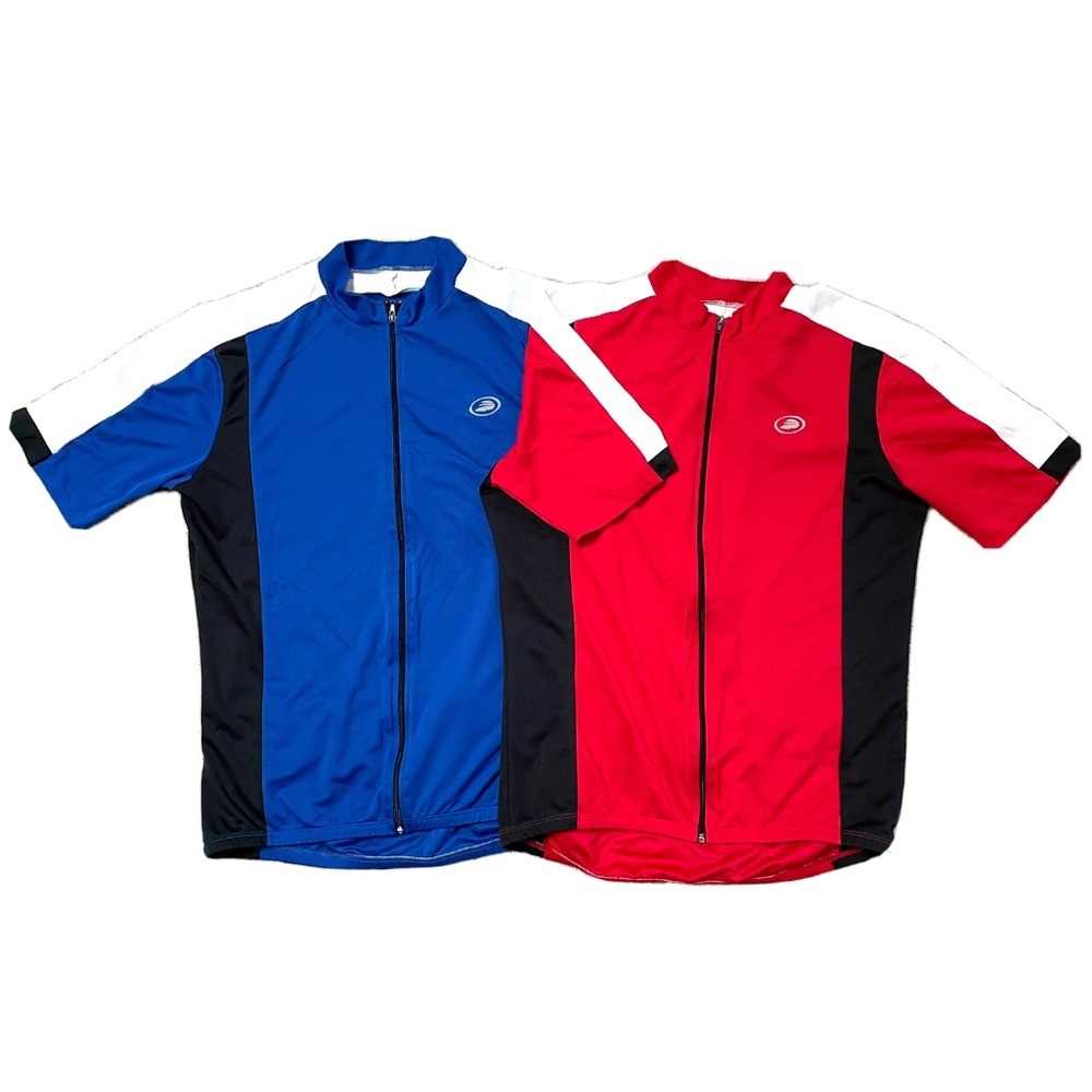 🔥Bundle🔥 Lot 2 Performance Bicycle Cycling Jerseys Shirts Mens Size XL